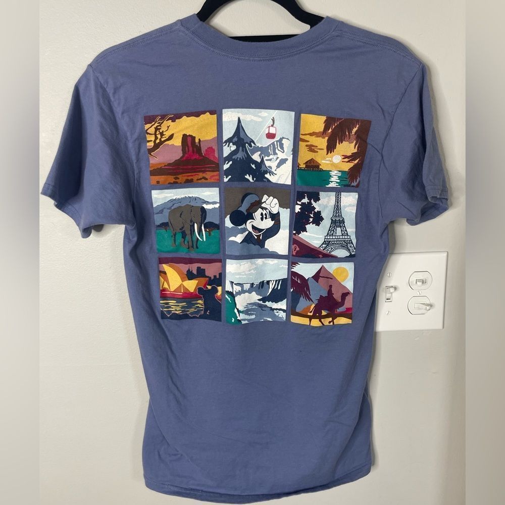 Disney Soarin’ shirt navy blue